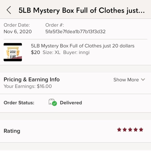 5 Stars 5LB Mystery Box Full of Clothes 30 dollars - Picture 2 of 8